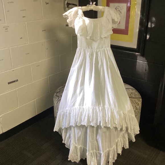 ENUS size Xs DESIGNER DRESS Dresses & Skirts - Vintage White CUT OUT. FABULOUS. ENUS Women's Dress Sz XS- NEW WOW 💃💃💃💃💃